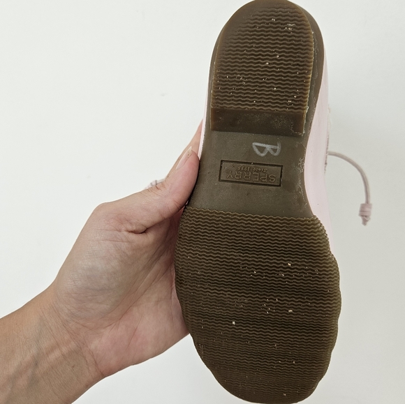 🩷S P E R R Y | Big Kids Saltwater Duck Boots | size 2M - Picture 12 of 16